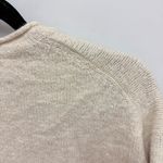 Vince crew neck ribbed wool/cashmere blend sweater in cream size medium Photo 6