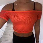 Emma & Sam  Off The Shoulder Mesh Top  Photo 1