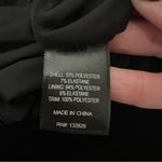 Majorelle NEW NWT Maya Sheer Long Sleeve Velvet Gown In Black Photo 11