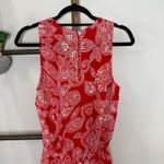 Show Me Your Mumu Show Me Your Mumu Riri Aquarius Red Paisley Jumper Size Medium Photo 5