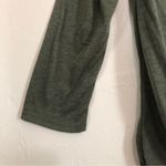 SJS Green Gold Metallic Arrows 3/4 Sleeves Knot Front Casual Tee T Photo 4