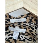 Chico's Chico Button Down Tunic Shirt Women 2 Large Leopard Print Long Top No-Iron Photo 7