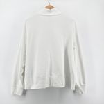 Nike Phoenix Oversized Fleece 1/2 Half Zip 1X Sweatshirt Pullover White Pocket Photo 9