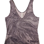 Athleta Transcend Tank Top Sumi Marble Violet Women's size Small UPF 50 Photo 0