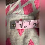 Stunning BODEN British Embroidered Pink Diamonds Tan Skirt w Pockets Skirt 8R Size 10 Photo 6