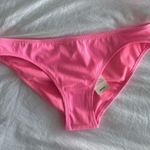 Aerie Pink Ribbed  Bikini Bottoms Photo 0
