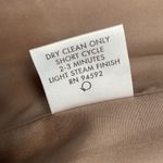 AMSALE Junior Sz 6 Y2K Metallic Brown Casual Evening Tube Full Length Prom Dress Photo 6