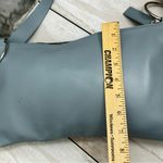 Retropose Handmade Italian Leather Boho Chic Blue Hobo Bag Coquette Coastal Vibe Photo 10