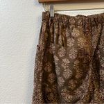 Free People x Dr. Collectors Adarahk Brown Washed Harem Pants Size XS Photo 7