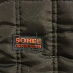 Sorel women’s Lined Zip Front Boots Size 8-EUC WORN 1 Time Photo 2