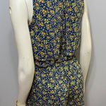 Forever 21 Adorable Blue & Yellow  Floral Romper Photo 5