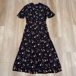 Reformation  Size 8 Rocki Collared Midi Dress Romy Rose Floral Print Photo 9