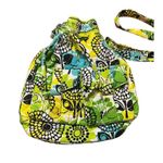 Vera Bradley Limes Up Bucket Bag Crossbody Purse Drawstring Adjustable Strap Photo 1