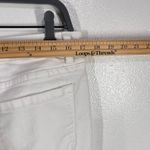 Soft Surroundings  White Crop Pants Lace Hem Denim Jeans‎ Sz 10P Petite Coastal Photo 8