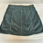 American Eagle  Zip Front Corduroy Skirt Photo 1