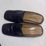 Baretraps Twinkle Leather Black Mules Slip On Clogs Comfort Bare Traps Shoes 7.5 Photo 2