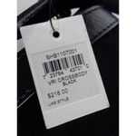 Fossil NEW  Black CALF HAIR LEATHER HANDBAG Western Snap Flap Crossbody Purse Photo 3