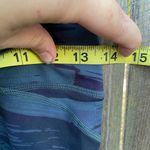 Alphalete Surface Power Blue Canvas Camo Crossover Leggings Photo 5