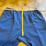 draper's & damon's 🆕  vintage straight leg high rise pull on pants blue pockets 1X Photo 6