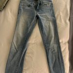 American Eagle Outfitters Light Wash Skinny Jeans Blue Size 2 Photo 0