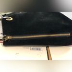 UGG  Black Suede Tote Leather Shoulder Bag Photo 3