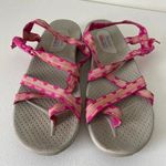 Skechers women’s reggae haystack toe ring sandals — size 8 Photo 0