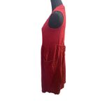 A.K.A Red Black Sleeveless Maxi Dress Vintage Photo 3