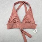 Xhilaration  Pink Crisscross Tie Sports Bra Bikini Bralette Swim Top S Small Photo 0