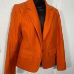 Michael Kors  Women’s Orange Blazer Size Small EUC Photo 0