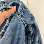 Boyish Billy Greed Womens 25 Blue Denim Cotton High Rise Medium Wash Button Fly Photo 7