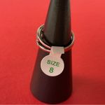 Bomb Party RBP5658 “Glam Doll” Smokey Topaz CZ on Rhodium Size 8 Ring NWT Photo 2