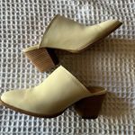 Madewell The Harper Mule leather Vintage Canvas SIZE 7 Photo 3