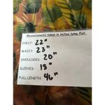 Soft Surroundings  Boho Midi Dress Pockets Jungle Print XL Photo 9