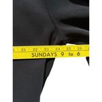 Lululemon Perfectly Oversized Softstreme Cropped Crewneck Sweatshirt Sz 6 Black Photo 3