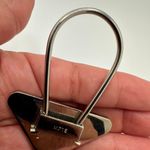 Prada  Triangle Silver‎ Tone Key Ring Chain Replacement Lock Bag Charm Photo 6