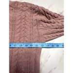 Cynthia Rowley  Chunky Knit Pink Sweater with Pearls Pullover Girly Coquette Sz M Photo 8