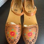 Mexican Huaraches embroidered Size 10 NEW Multi Photo 0