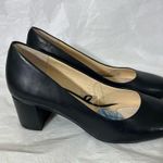 Alex Marie  6.5 BLACK LEATHER SLIP ON PUMP 2” HEEL NEW WITH TAG Photo 2