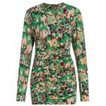 ALC Frank ALC Kiki Floral Ruched Mini Dress NWT XS Sleeveless Summer Party Dress Photo 4