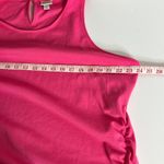 A New Day  Midi Rouched Tank Dress Pink Plus Size 2X Photo 4