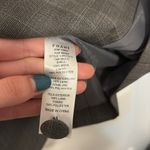 Frame  Double Breasted Blazer Tan Multi Size 4 Women Plaid Wool Long Sleeve Photo 5