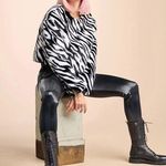 Revolve NWOT Lita by Ciara faux fur zebra coat Photo 0