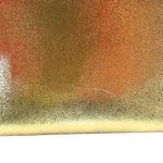 Vintage Gold Clutch‎ Prom Purse Pocketbook 10" Kiss Lock Chain Strap Satin Glam Photo 5