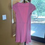 Reformation Tulip Ribbed Wrap Mini Dress In Dusty Rose Pink Size XS Photo 4