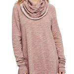 Free People FP Beach Women’s Size M L Dusty Rose Two Tone Cocoon Pullover Top Photo 0