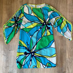 Alice & Trixie  100% Silk Floral Bell Sleeve Mini Dress Made in NYC Size M Photo 0