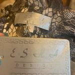 Eshakti  Design Custom Gown NWT Very Unique Design, Flowing Wrap Photo 7