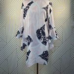 Bar III Bar‎ III Ruffle-Sleeve Shift Dress in Pink Combo Photo 5