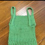 No brand kelly green crochet top small Photo 1