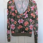 PINK - Victoria's Secret PINK by Victoria’s Secret Tropical Floral Hoodie Photo 1